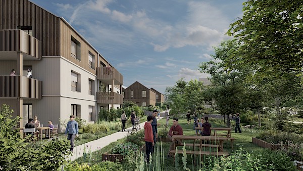 Mosaïque / Zac des Bas-Heurts / Noisy-Le-Grand