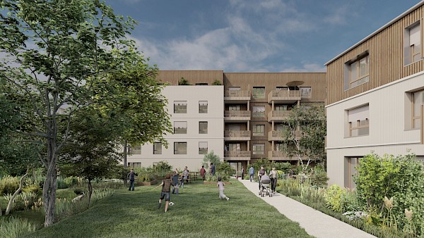 Mosaïque / Zac des Bas-Heurts / Noisy-Le-Grand